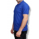 Tricou guler Tip Polo, culoare albastru, pentru barbati, cod 056