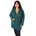 Jacheta Dana, pentru femei, culoare verde, marime mare