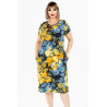 Rochie cu flori galbene