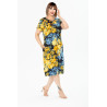 Rochie cu flori galbene