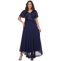Rochie eleganta Fabiana, culoare bleumarin