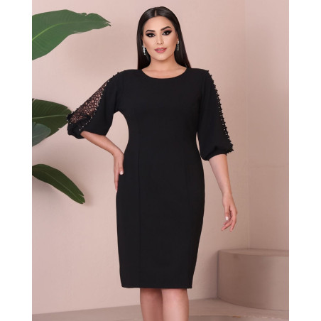 Rochie eleganta Liana, culoare negru