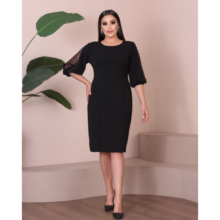 Rochie eleganta Liana, culoare negru