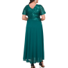 Rochie eleganta Fabiana, culoare verde