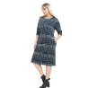 Rochie de zi Mimi, model 5, stil casual, cu buzunare