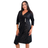 Rochie eleganta Delia, culoare negru