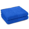 Set Prosoape de baie mari, culoare albastru