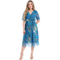 Rochie vara, din voal, model 9, Aura Collection