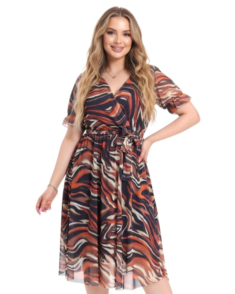 Rochie vara, din voal, model 7, Aura Collection