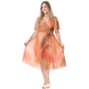 Rochie vara, din voal, model 19, Aura Collection