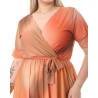 Rochie vara, din voal, model 19, Aura Collection