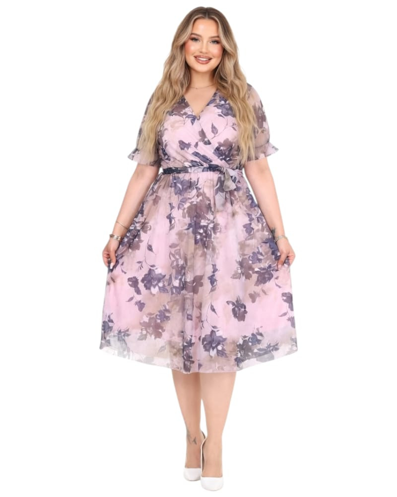 Rochie vara, din voal, model 28, Aura Collection
