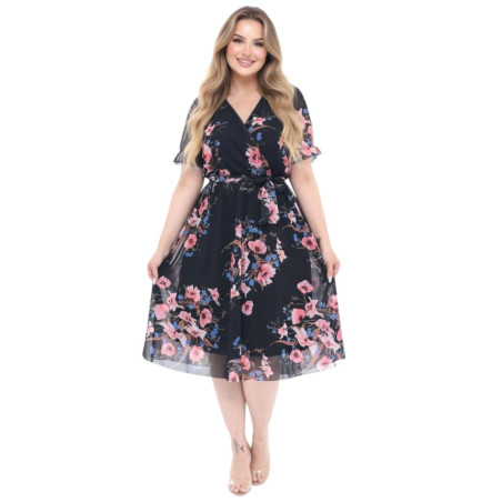 Rochie vara, din voal, model 37, Aura Collection