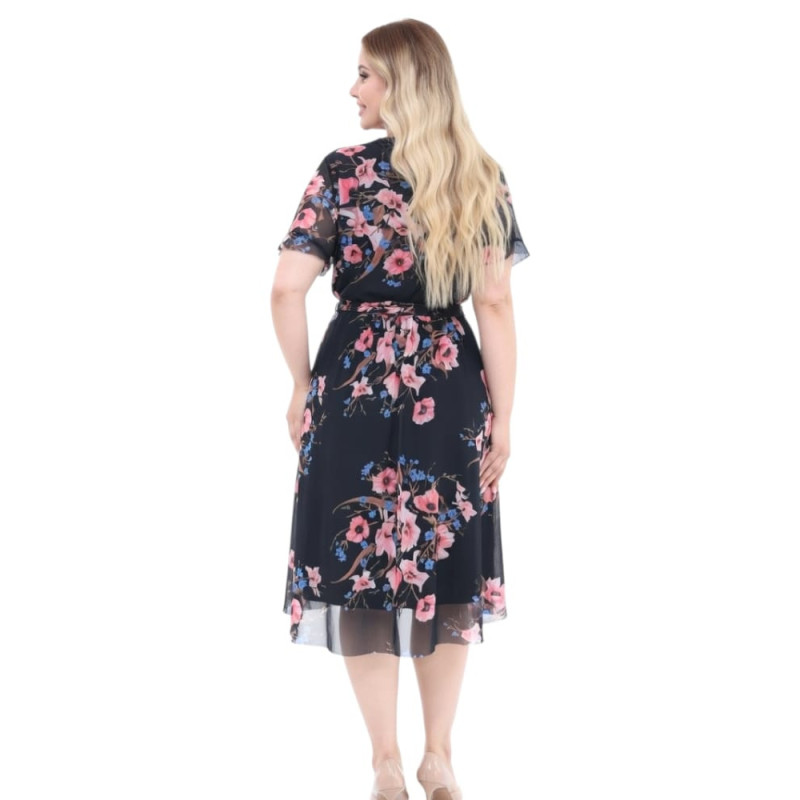 Rochie vara, din voal, model 37, Aura Collection