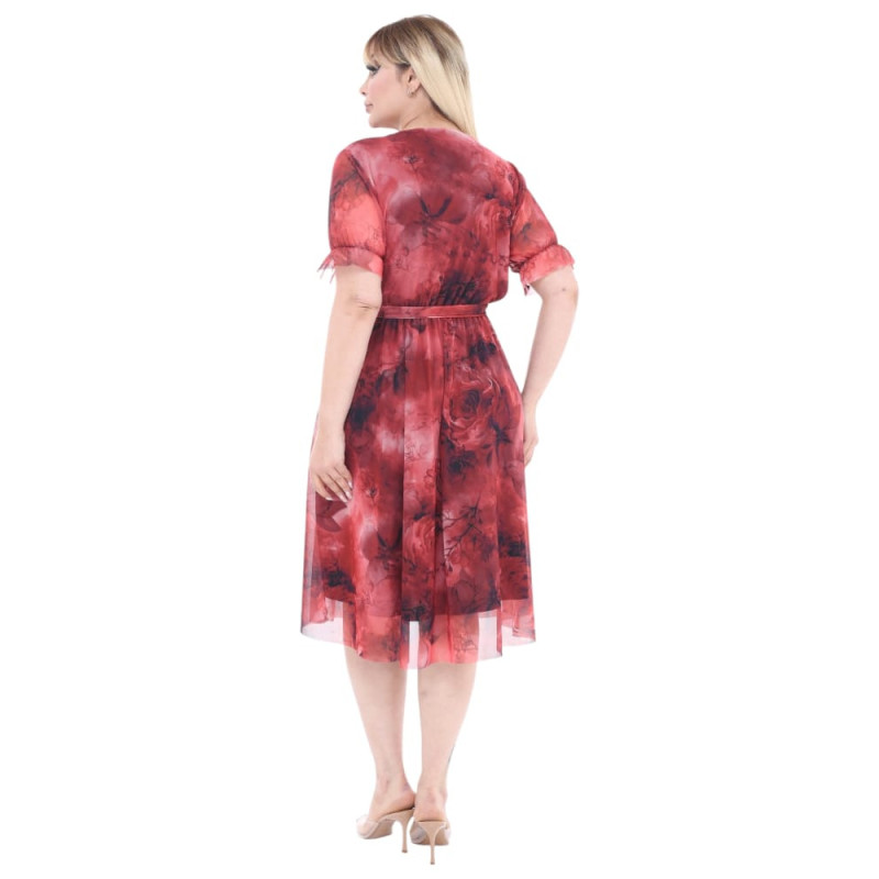 Rochie vara, din voal, model 39, Aura Collection