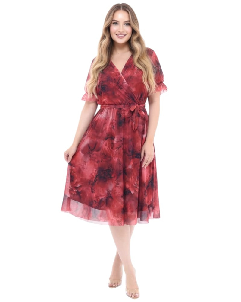 Rochie vara, din voal, model 39, Aura Collection