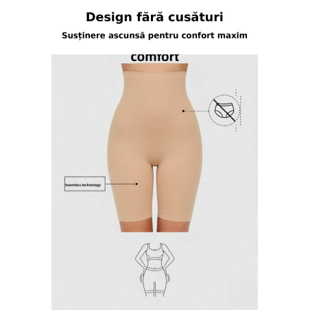 Chilot Modelator cu Talie Înaltă și Efect Push-Up | tophaine.ro