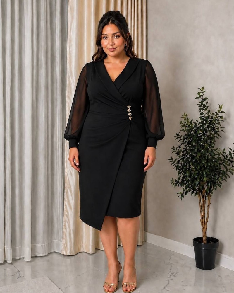 Rochie Cosmina, eleganta, conica, de ocazie, cu croi petrecut, nasturi aurii și mâneci din voal